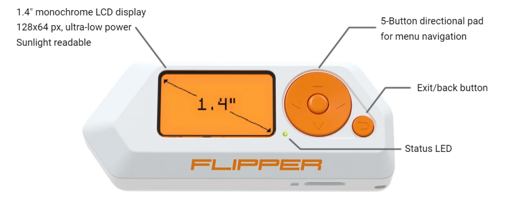 Flipper Zero Specifications